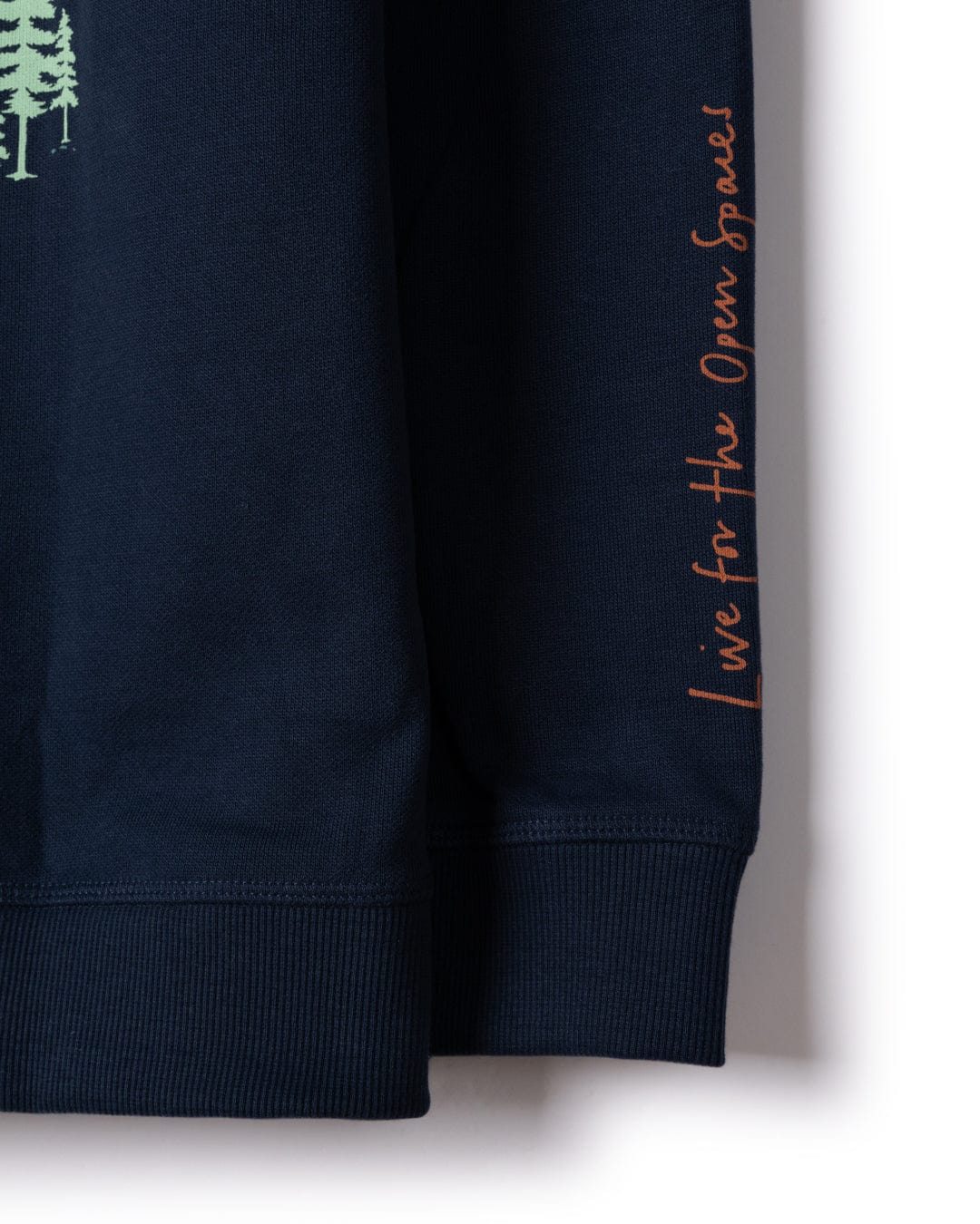 Open Road - Womens Pop Hoodie - Blue