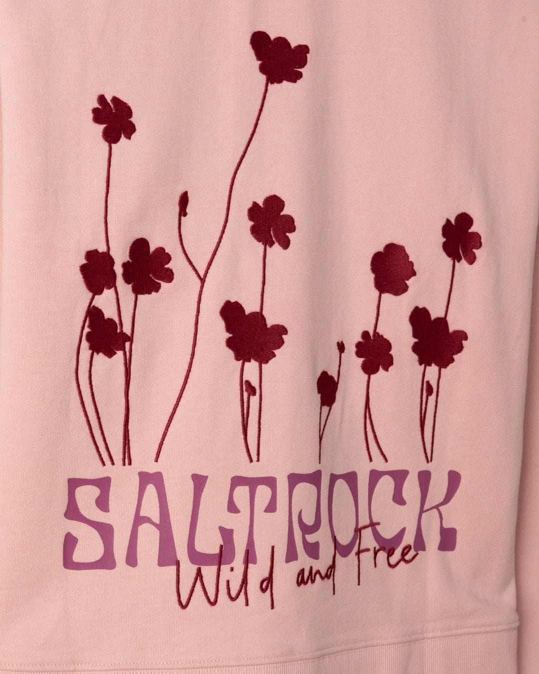 Blossom - Womens Oversized Pop Hoodie - Pink