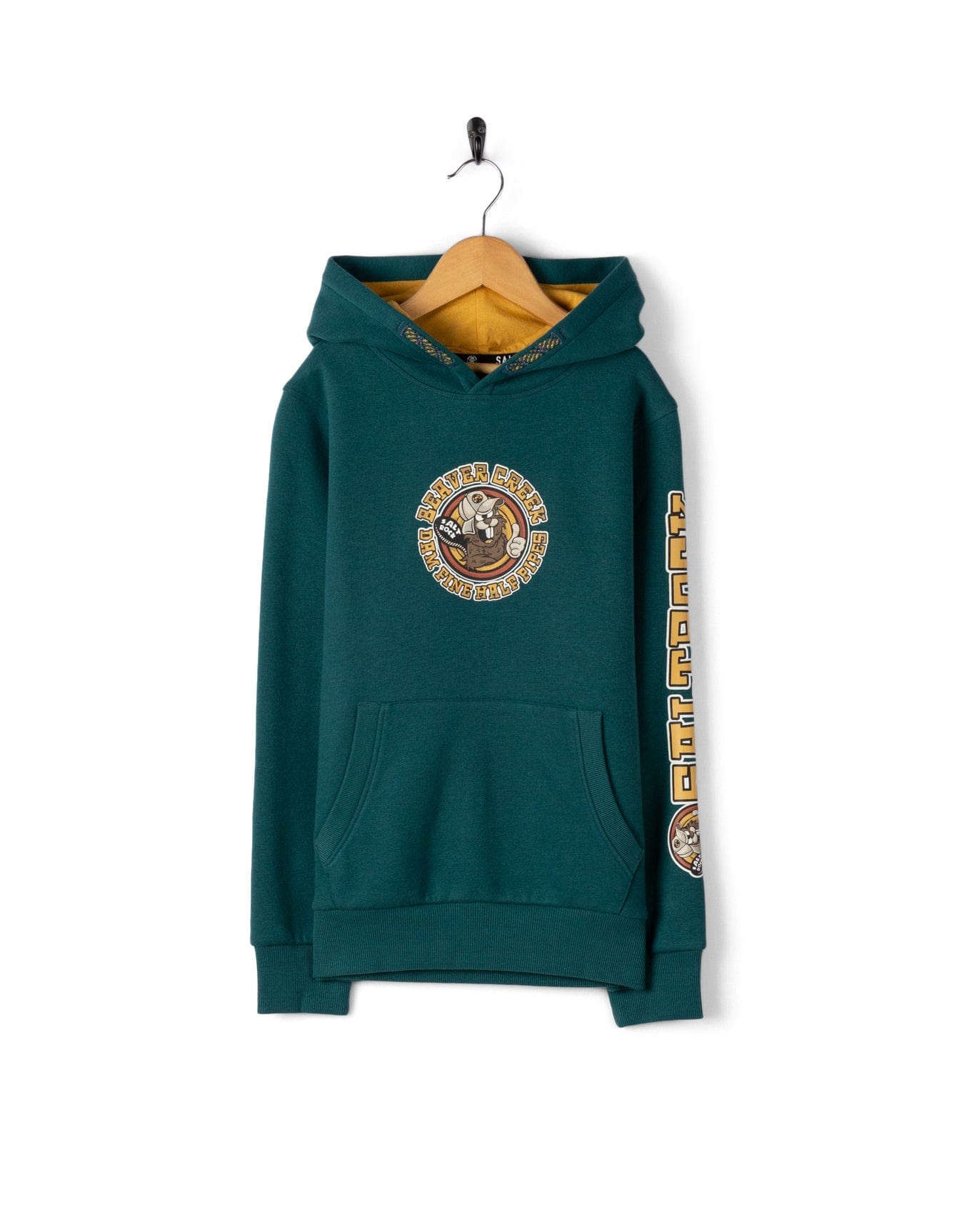 Beaver Creek - Kids Pop Hoodie - Teal