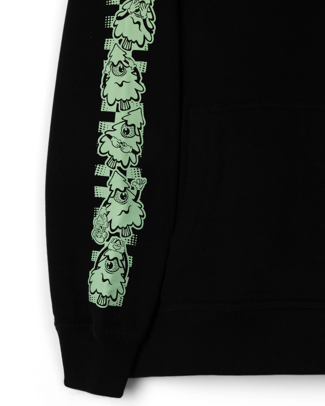 Race To Base Kids Oversized Pop Hoodie in Black