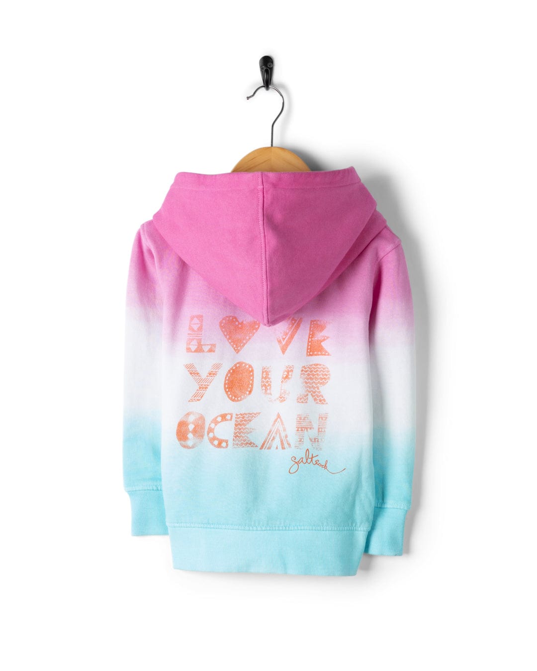 Manaia - Kids Zip Hoodie - Pink