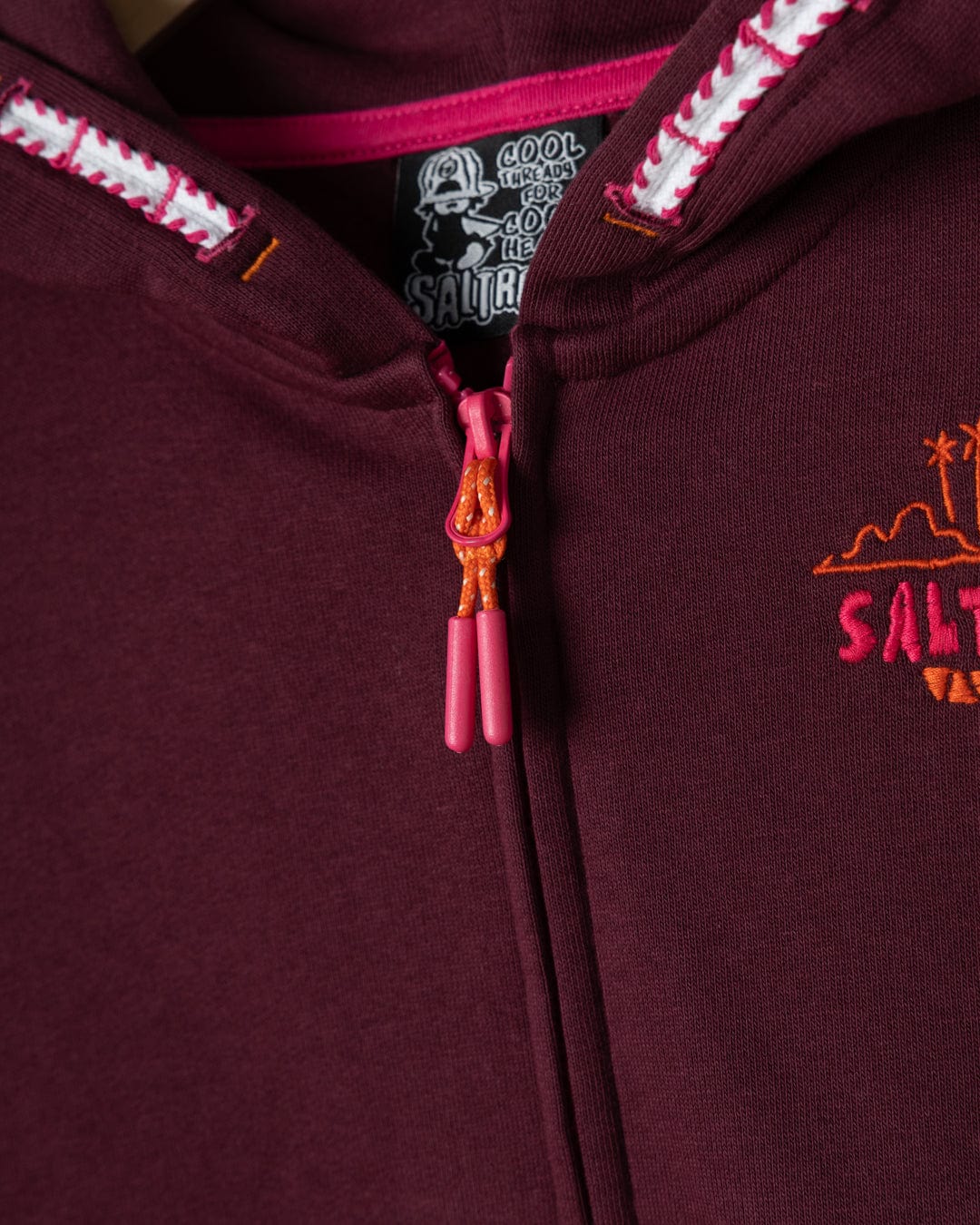 Wild & Free - Kids Zip Hoodie - Purple