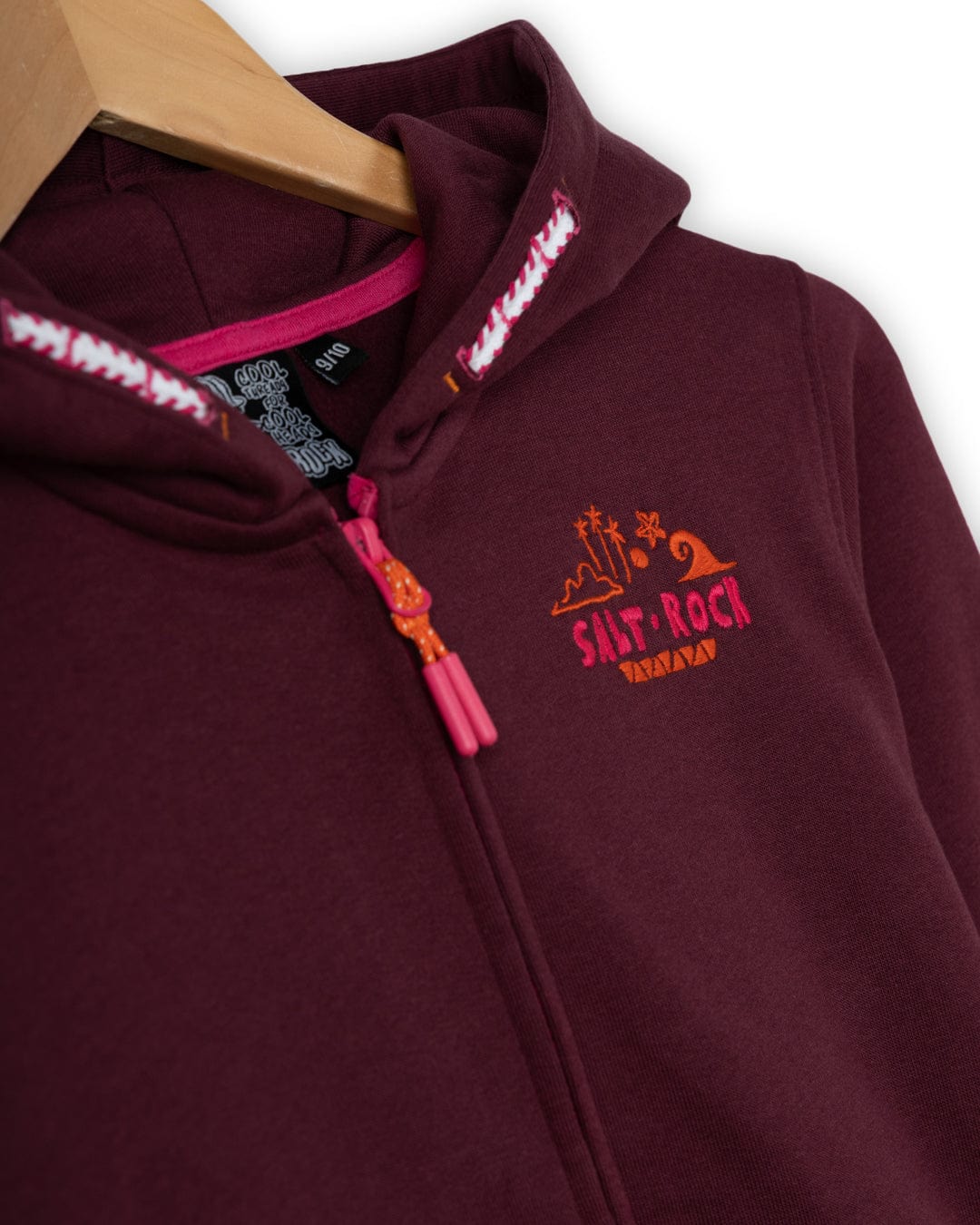 Wild & Free - Kids Zip Hoodie - Purple