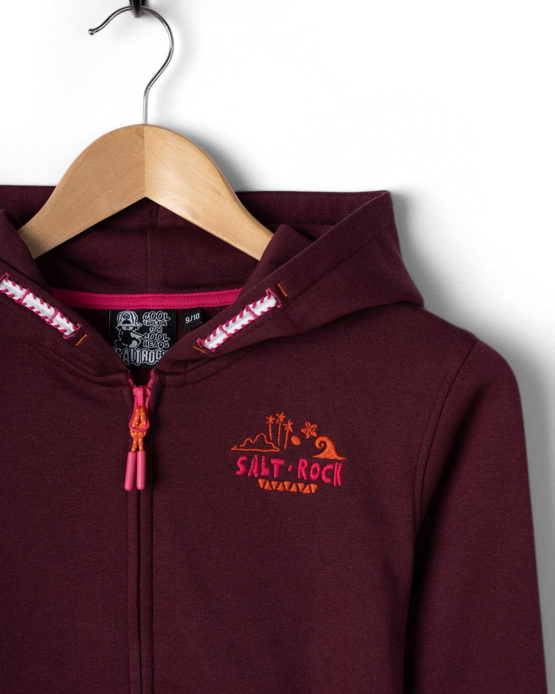 Wild & Free - Kids Zip Hoodie - Purple