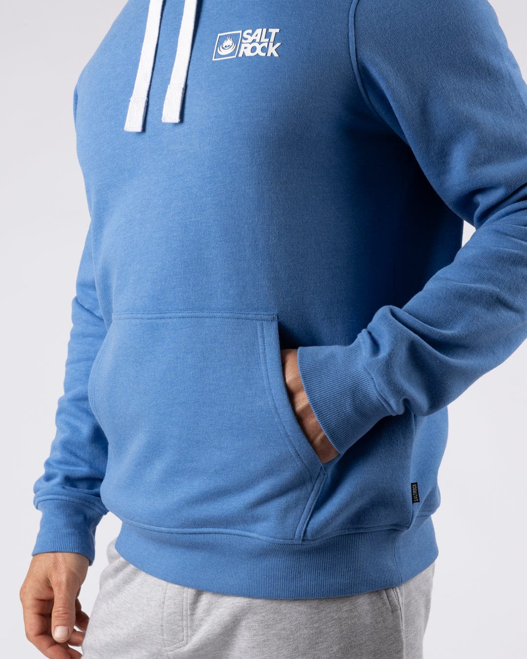 Saltrock Original - Mens Pop Hoodie - Blue