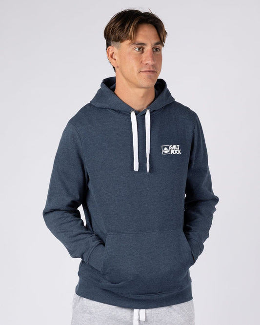 Saltrock Original - Mens Pop Hood - Blue Marl