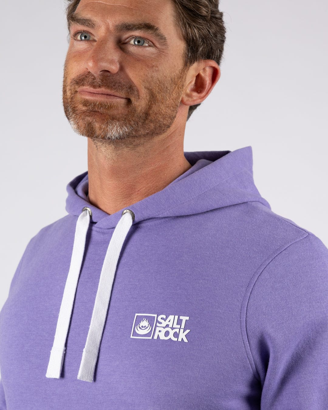 Saltrock Original - Mens Pop Hoodie - Purple