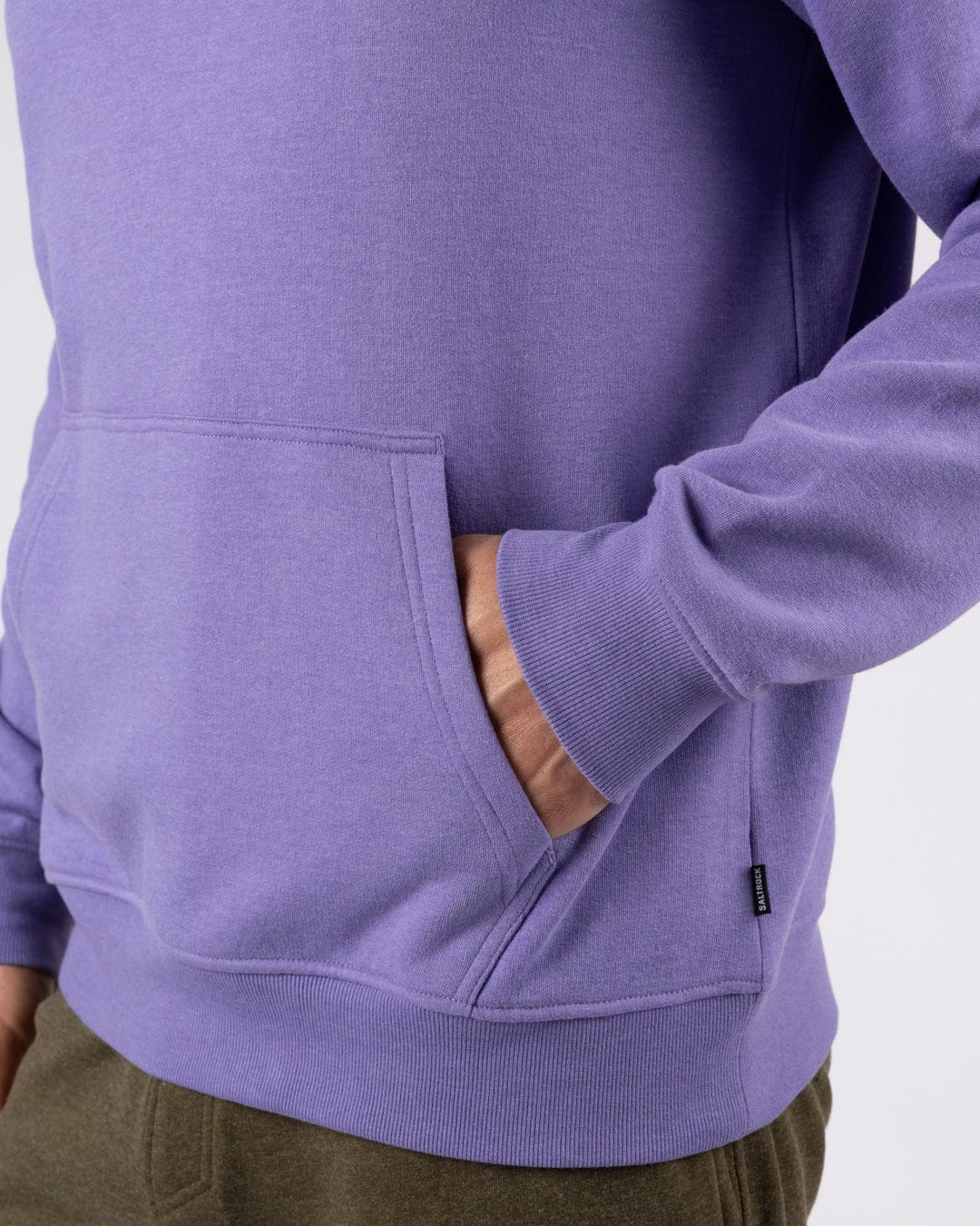 Saltrock Original - Mens Pop Hoodie - Purple