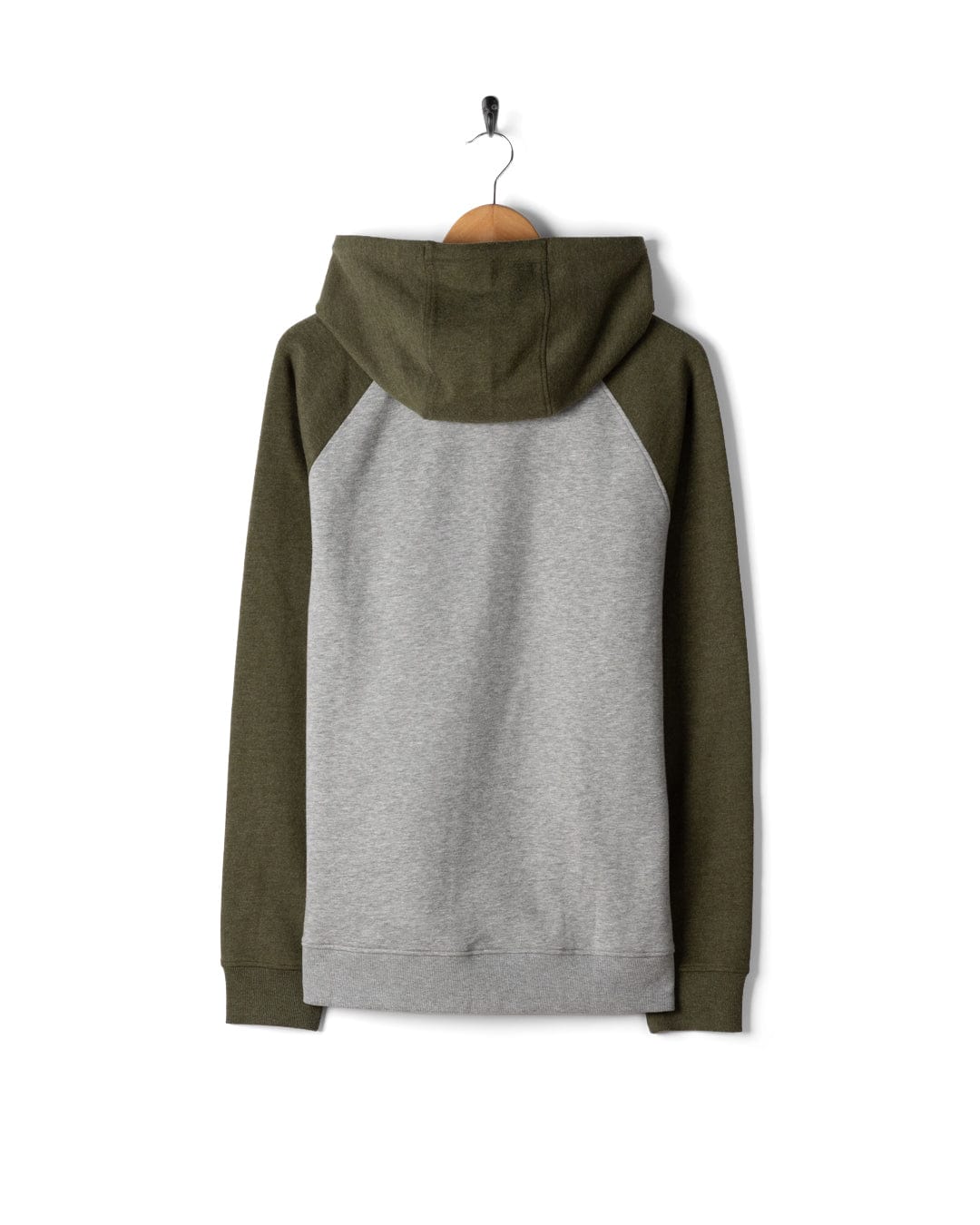 Pitcher - Mens Pop Hoodie - Green/Grey
