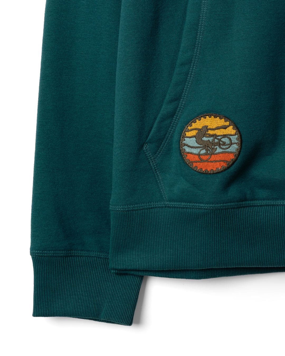 Patch - Mens Pop Hoodie - Teal