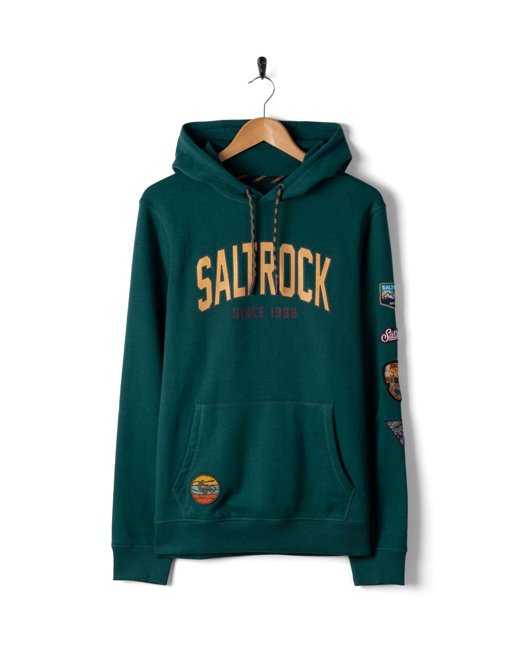 Patch - Mens Pop Hoodie - Teal
