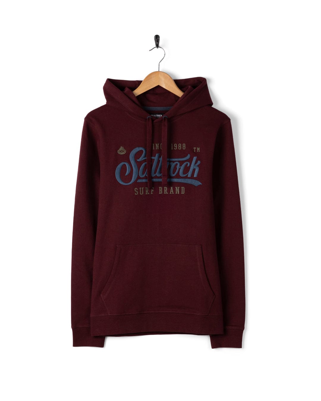 Pitcher Embroidery - Mens Pop Hoodie - Purple