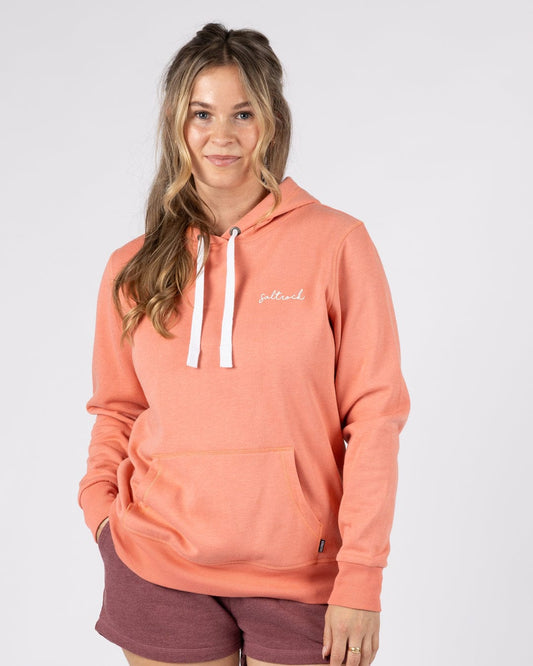 Velator - Womens Pop Hoodie - Coral