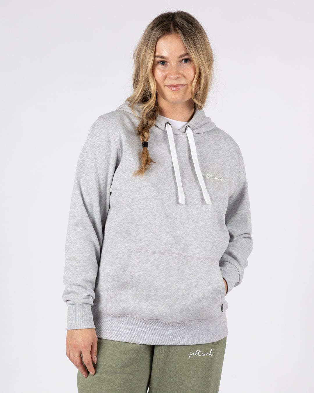 Velator - Womens Pop Hoodie - Grey