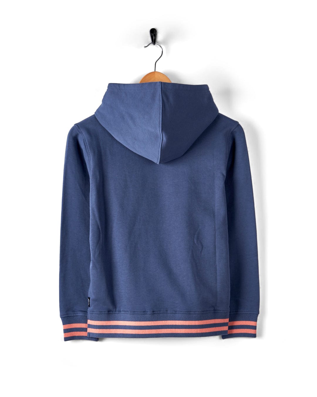 Sun Follower - Kids Longline Pop Hoodie - Blue
