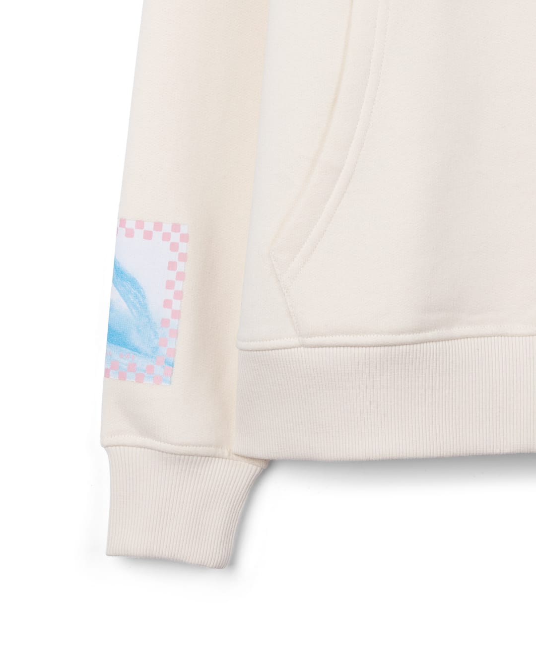 Offshore Kids Oversized Pop Hoodie in Cream