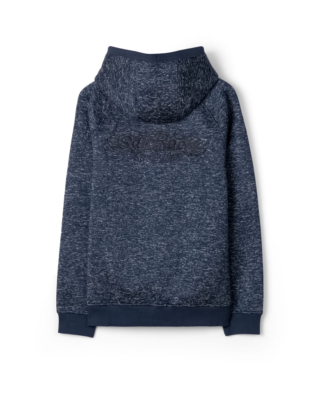 Carrow Mens Borg Lined Hoodie In Dress Blue