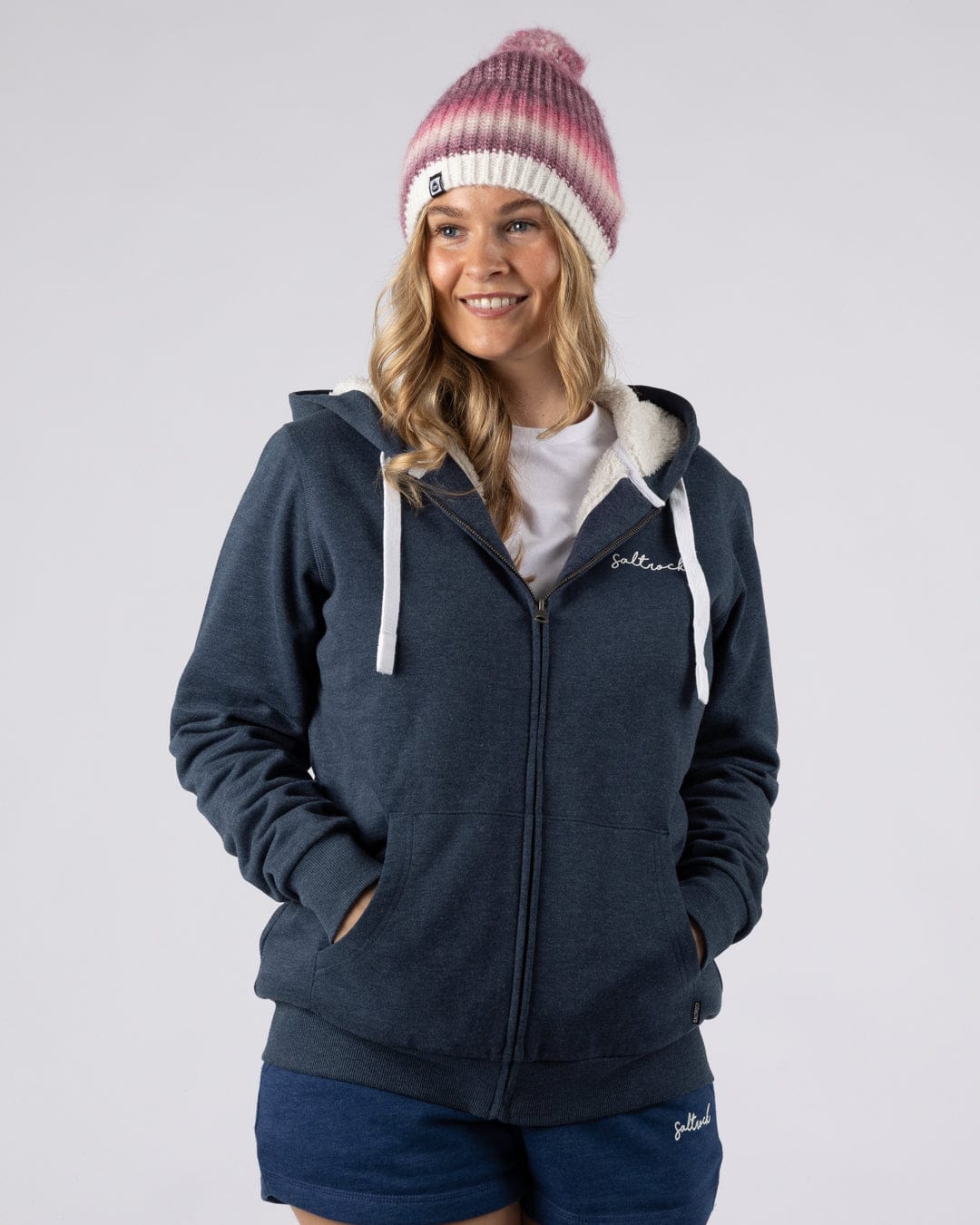 Essential Borg Lined Hoodie