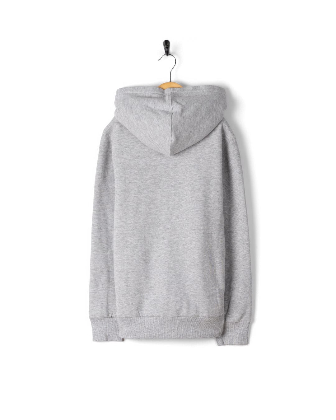 Treehouse Stripe - Kids Borg Lined Hood - Grey