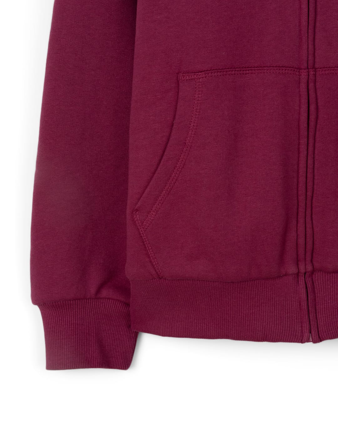 Tok Corp kids Borg Lined Hoodie in Purple
