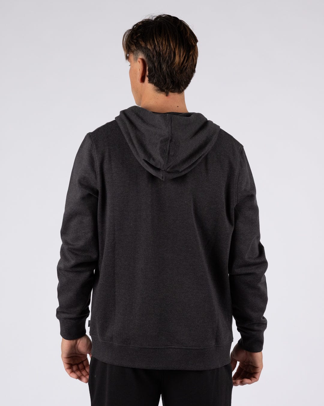 Saltrock Original - Mens Zip Hoodie - Dark Grey