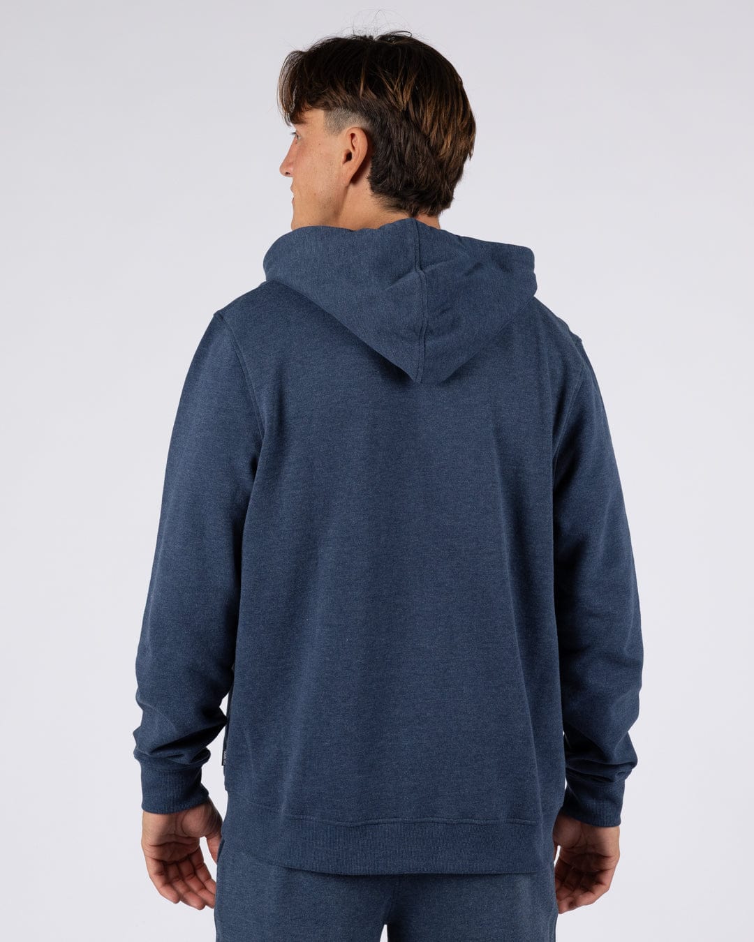 Saltrock Original - Mens Zip Hood - Blue Marl