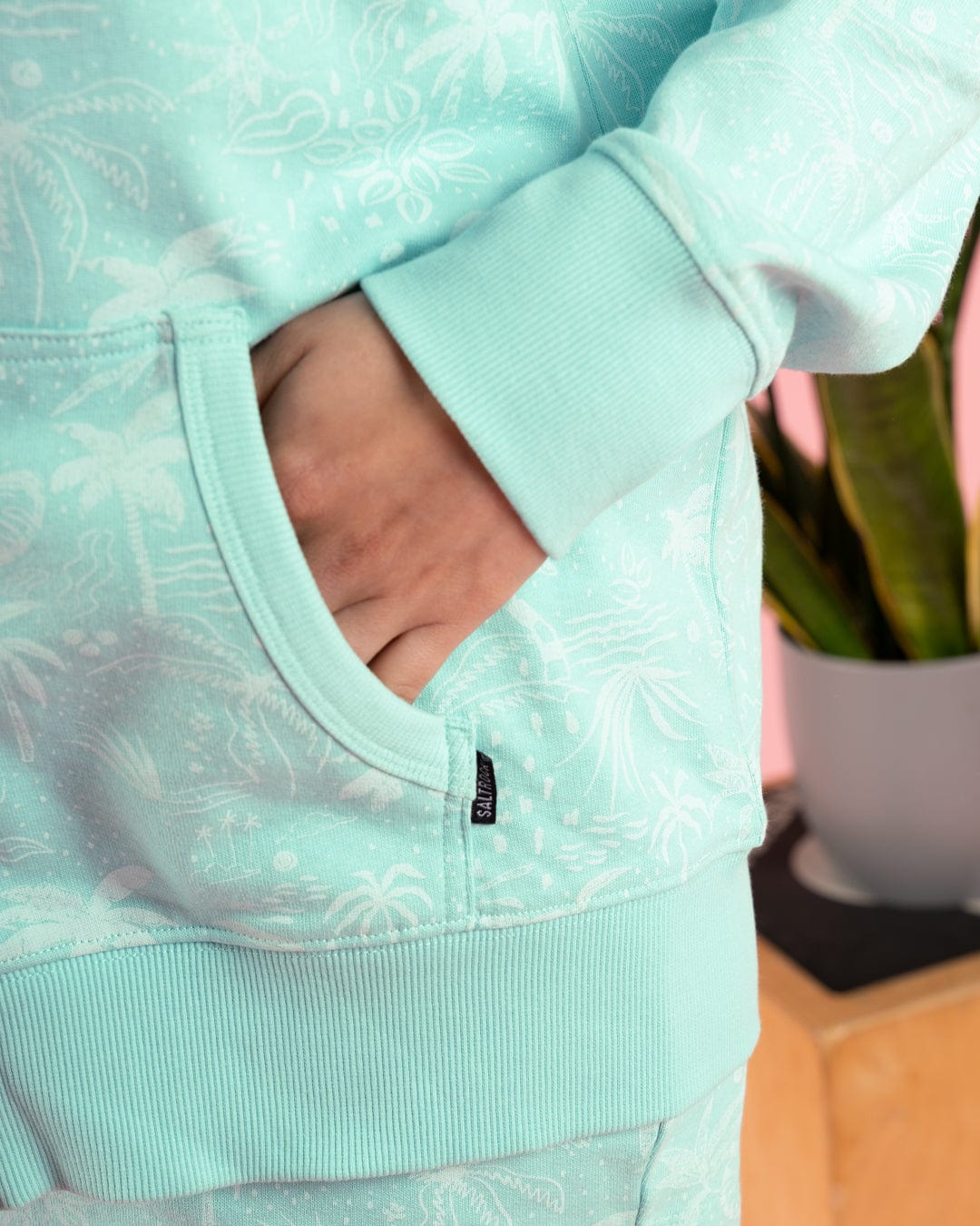 Acapulco - Womens Zip Hoodie - Turquoise