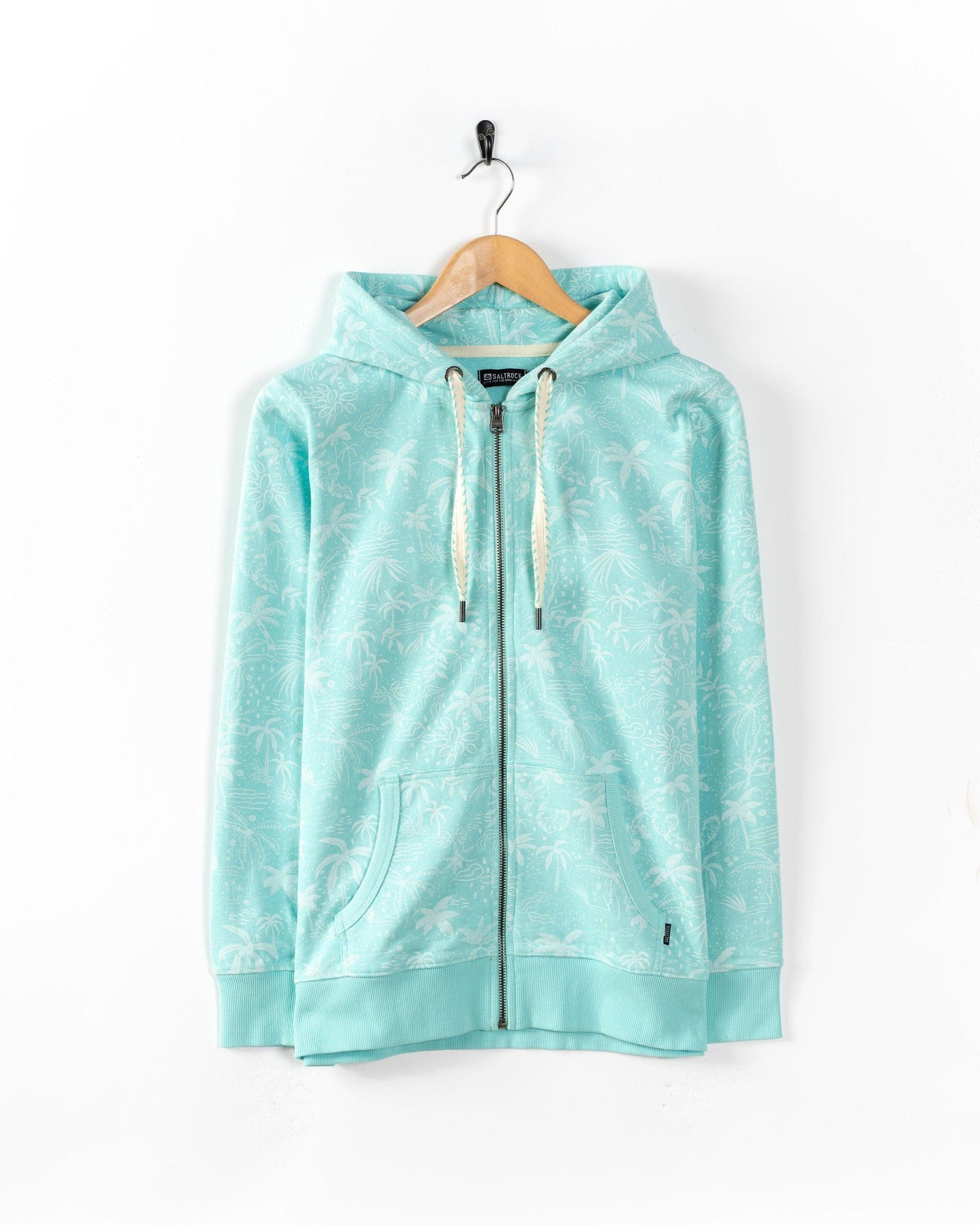 Acapulco - Womens Zip Hoodie - Turquoise