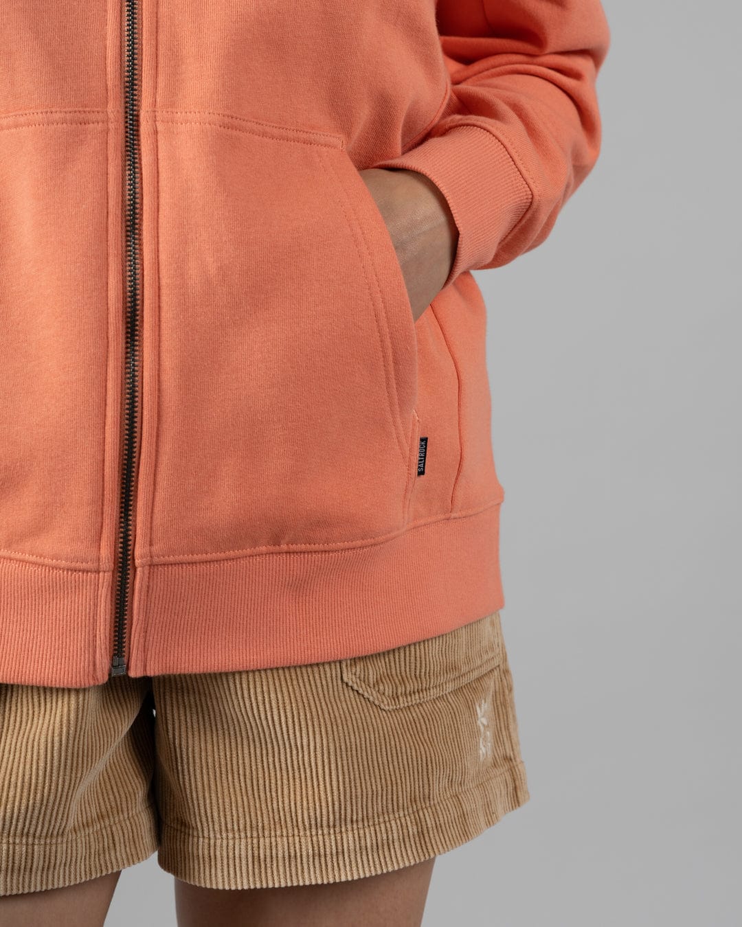 Mantra - Womens Zip Hood - Coral