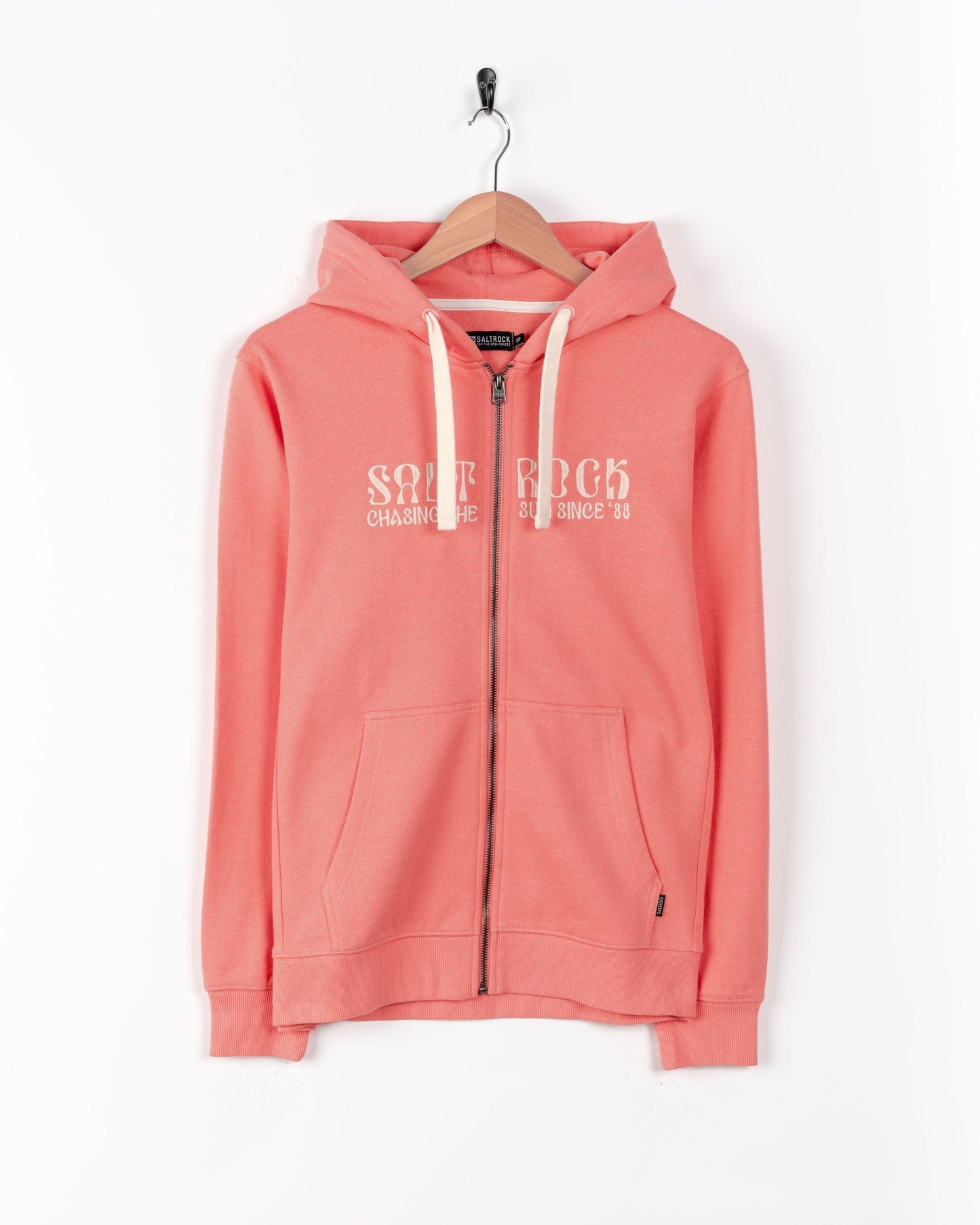 Mantra - Womens Zip Hood - Coral