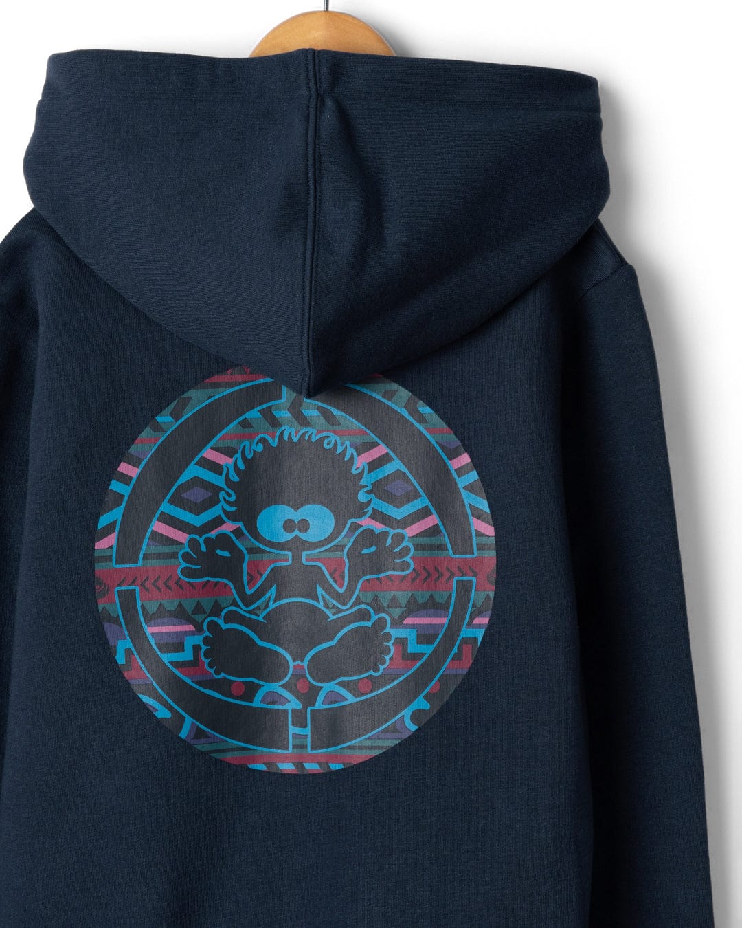Treehouse Target Tok - Kids Zip Hoodie - Blue