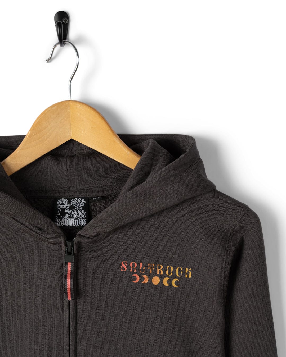 Summer Solstice - Kids Zip Hoodie - Grey