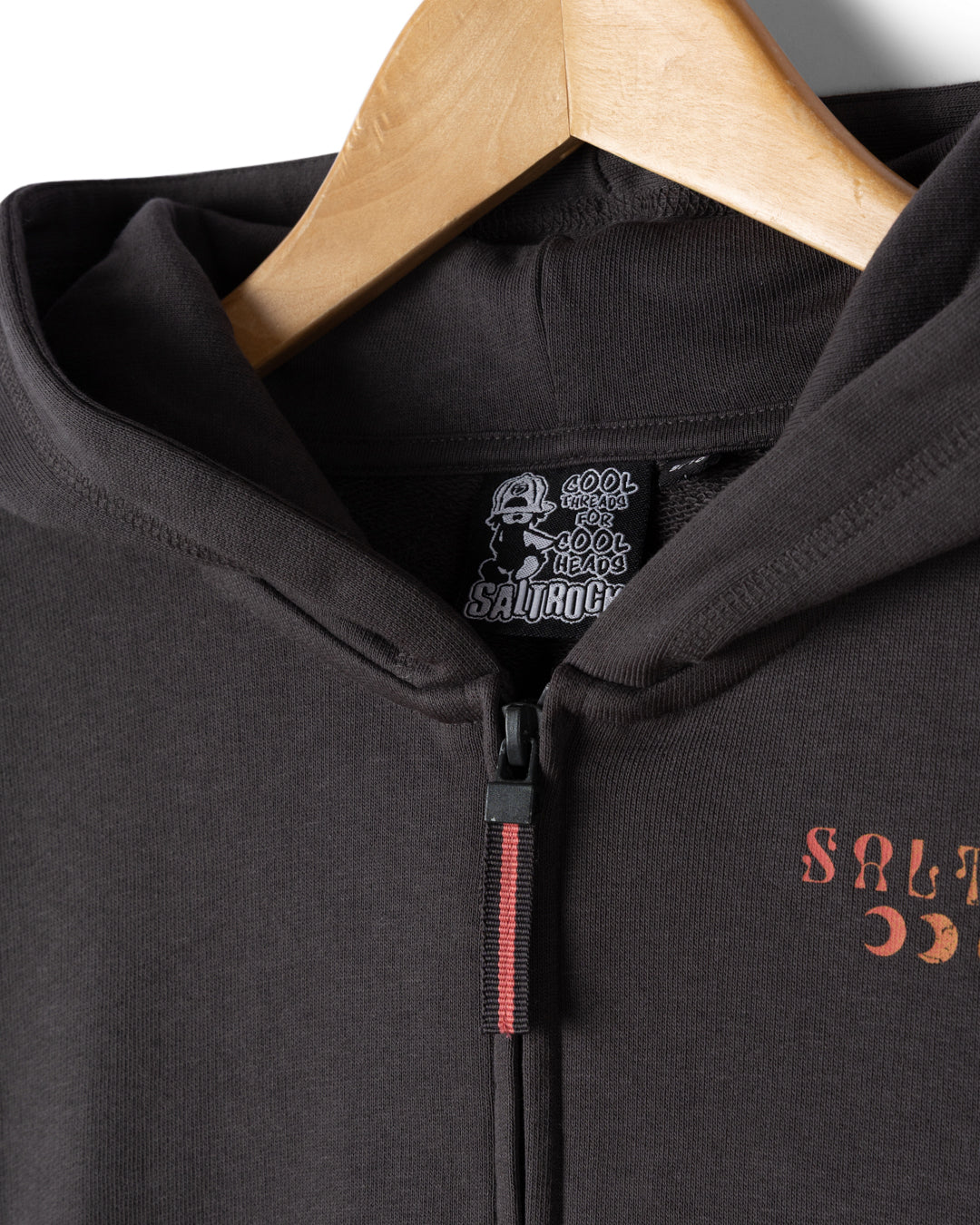 Summer Solstice - Kids Zip Hoodie - Grey