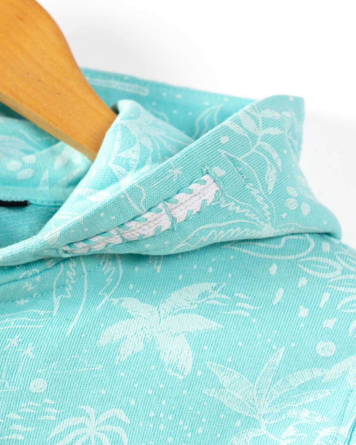 Acapulco - Kids Zip Hood - Turquoise