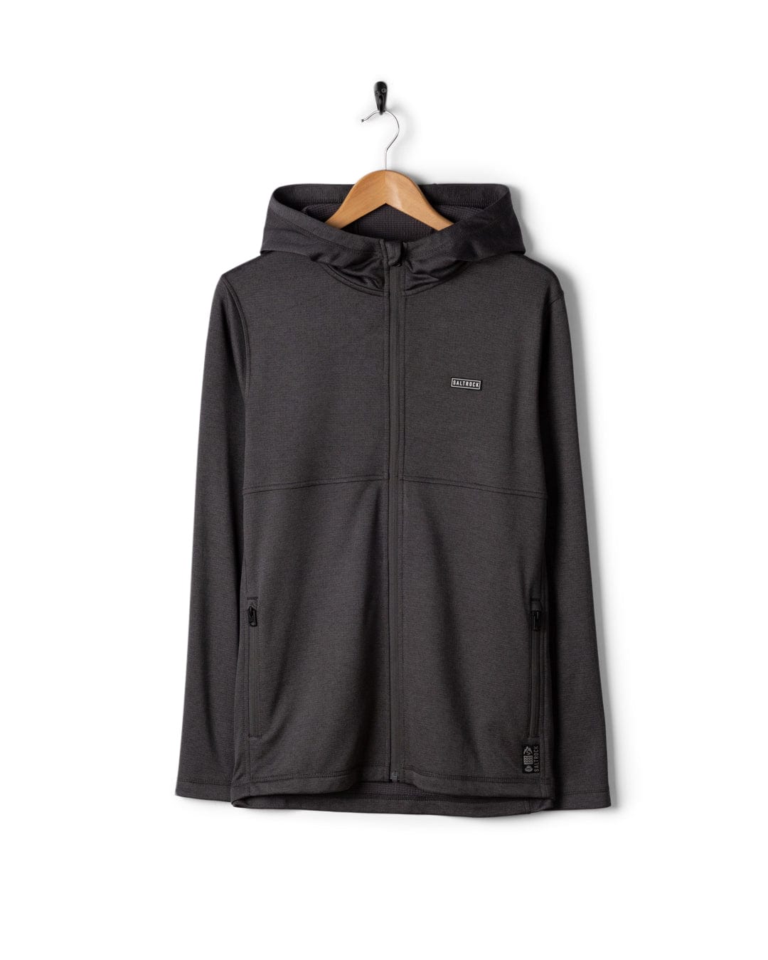 Eli - Mens Zip Hoodie - Dark Grey