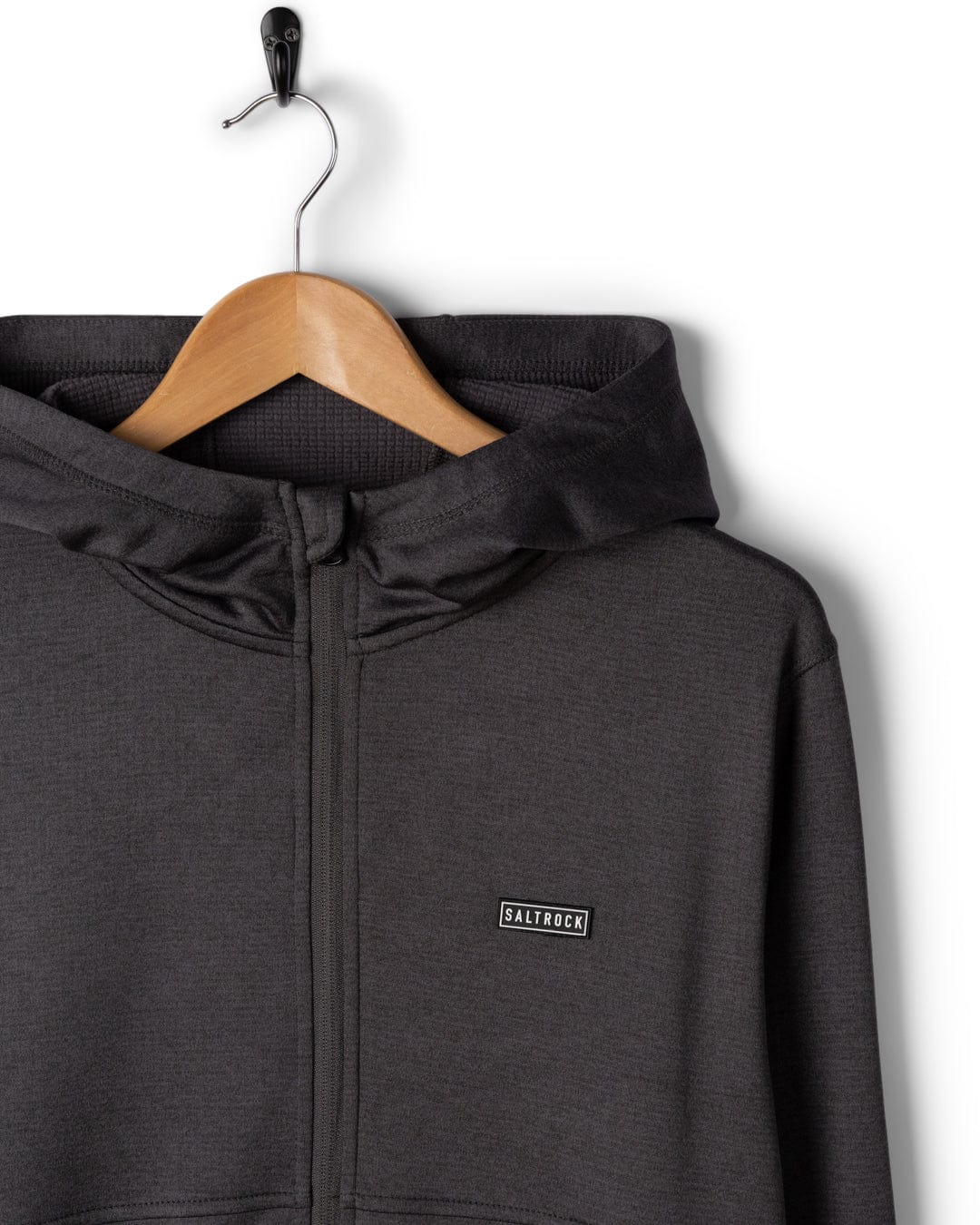 Eli - Mens Zip Hoodie - Dark Grey