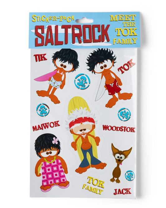 The Original Tok Family Stickers in Multi