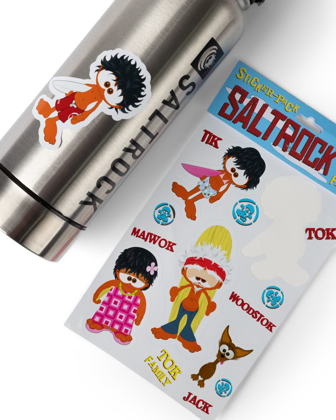 The Original Tok Family Stickers in Multi