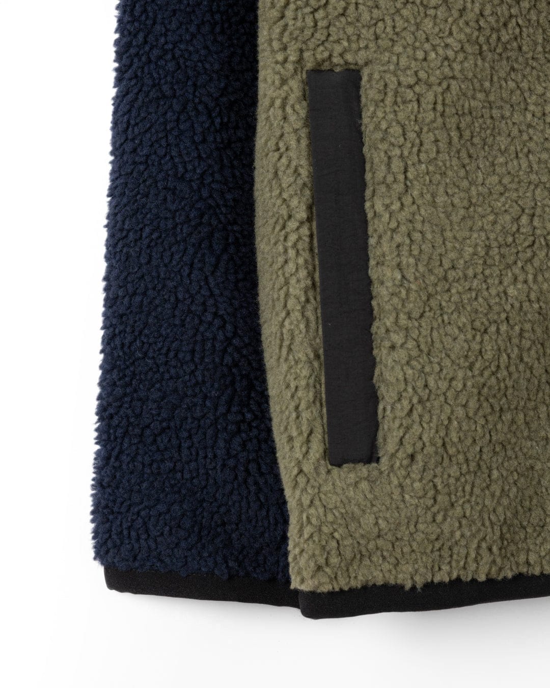 Wye - Mens Borg Zip Fleece - Blue