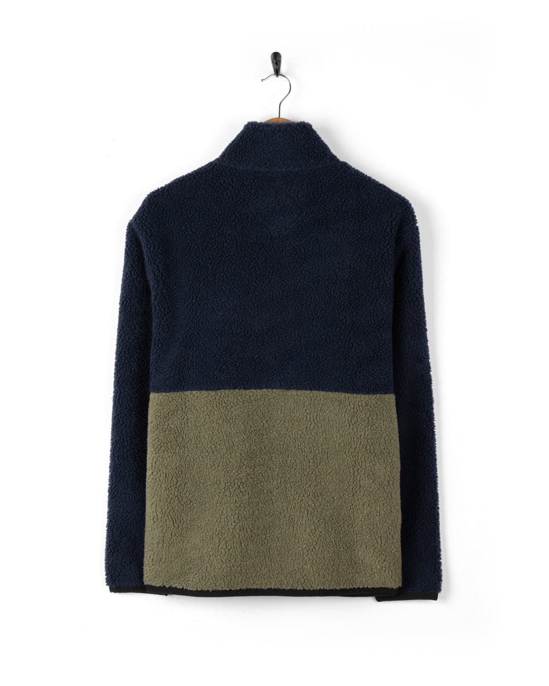 Wye - Mens Borg Zip Fleece - Blue