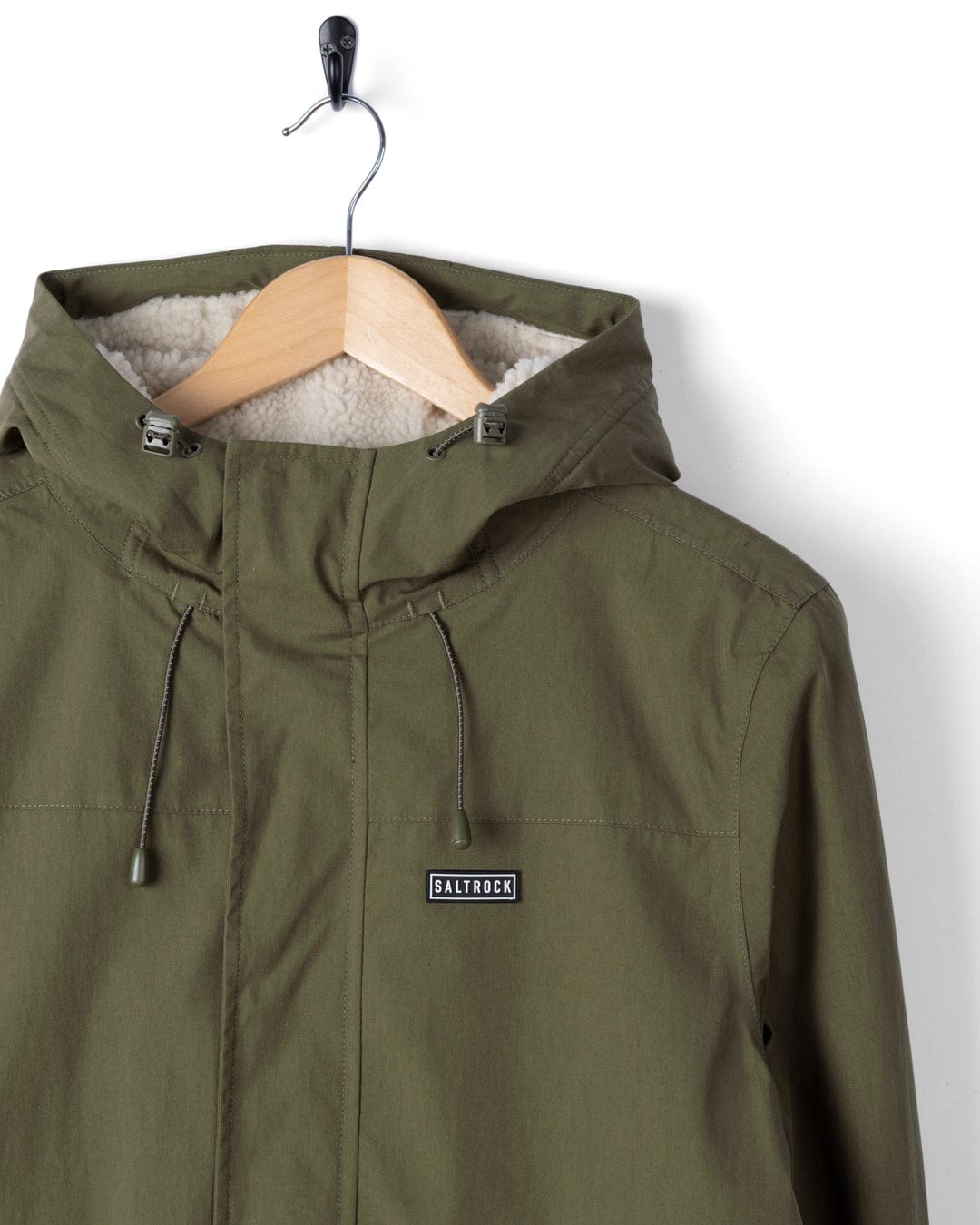 Linden - Womens Water Resistant Coat - Dark Green