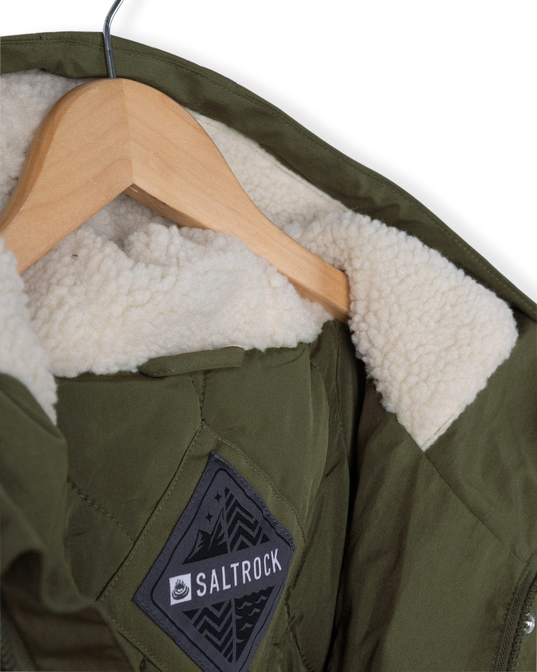 Linden - Womens Water Resistant Coat - Dark Green