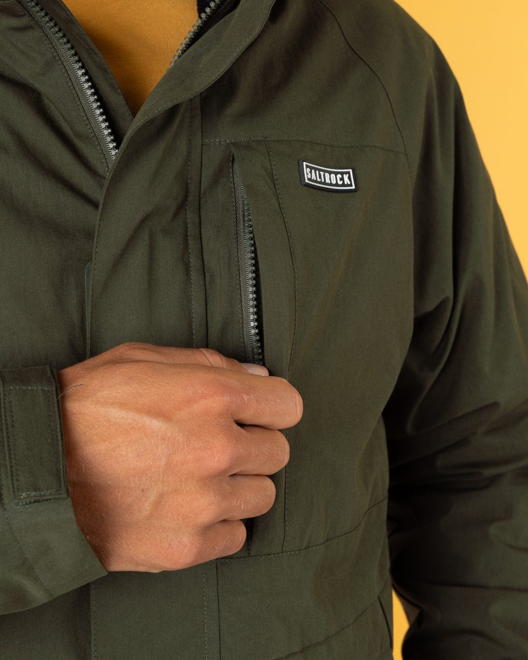 Verses - Mens Water Resistant 3 in 1 Jacket - Green