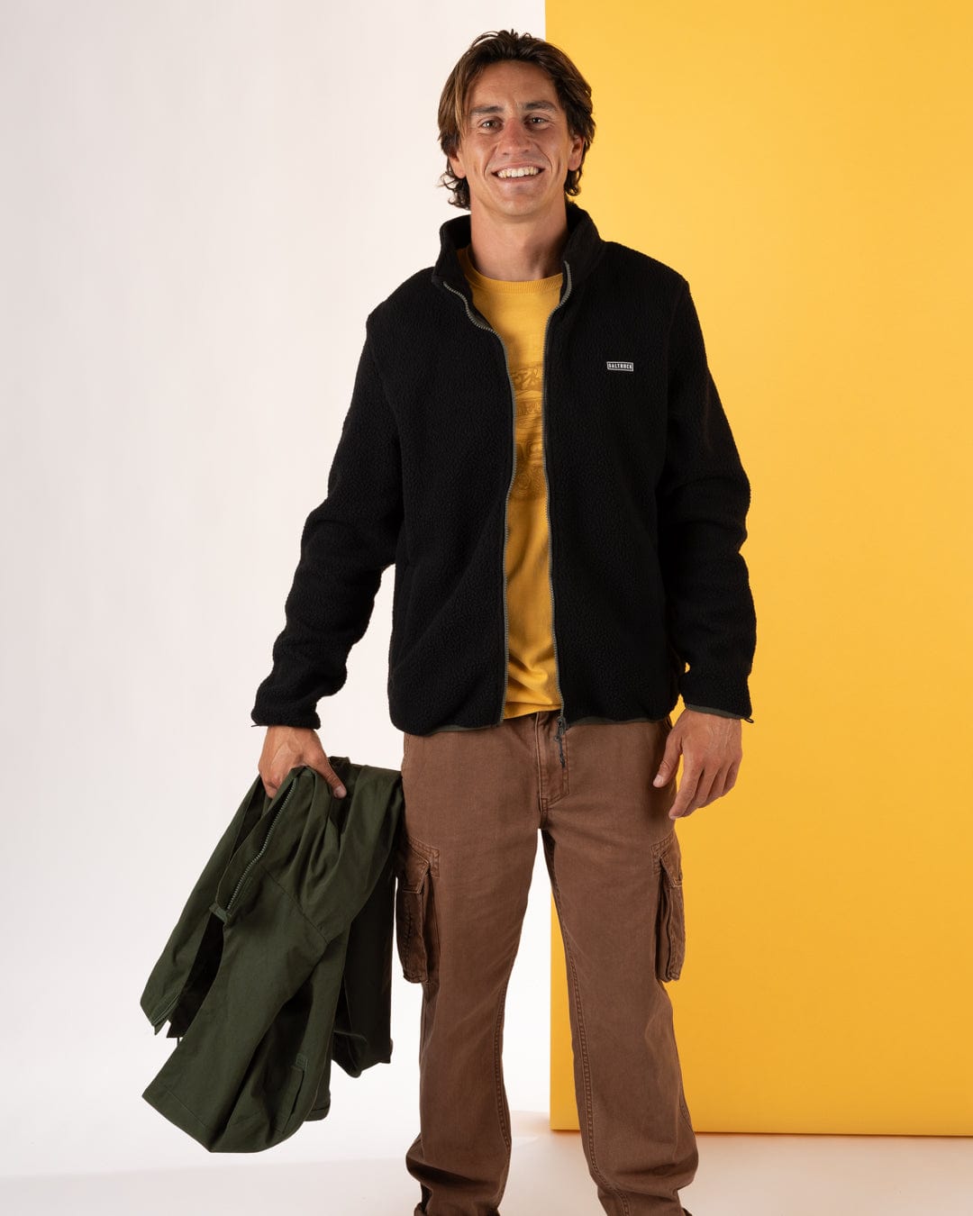 Verses - Mens Water Resistant 3 in 1 Jacket - Green