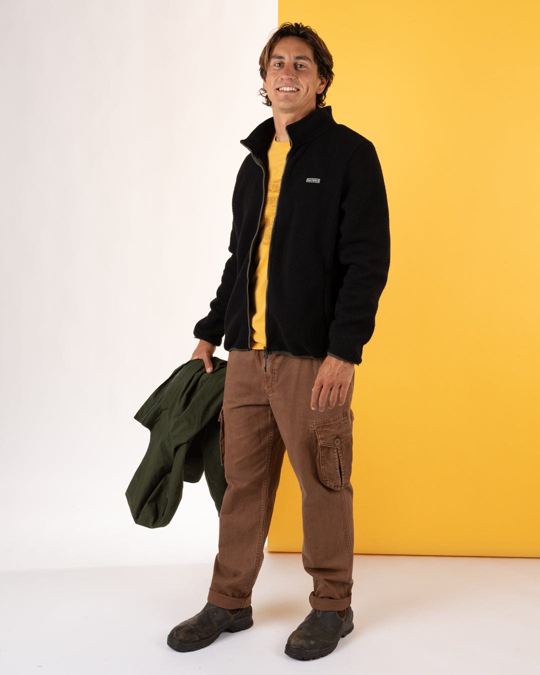 Verses - Mens Water Resistant 3 in 1 Jacket - Green