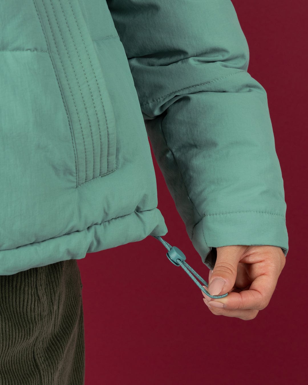 Solitude - Womens Water Resistant Padded Jacket - Blue