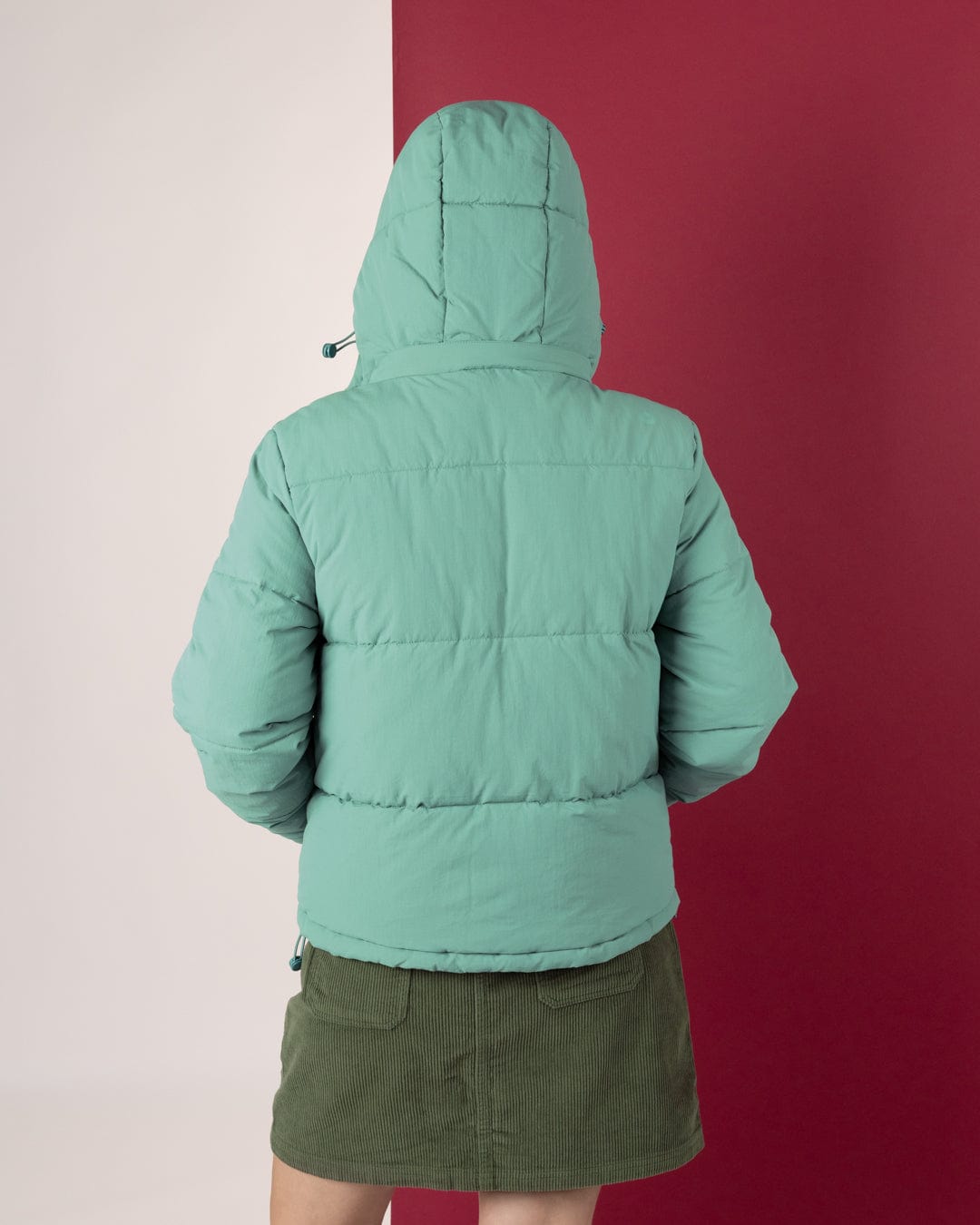 Solitude - Womens Water Resistant Padded Jacket - Blue