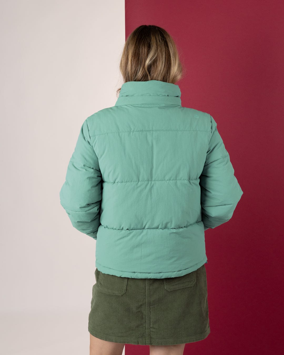 Solitude - Womens Water Resistant Padded Jacket - Blue
