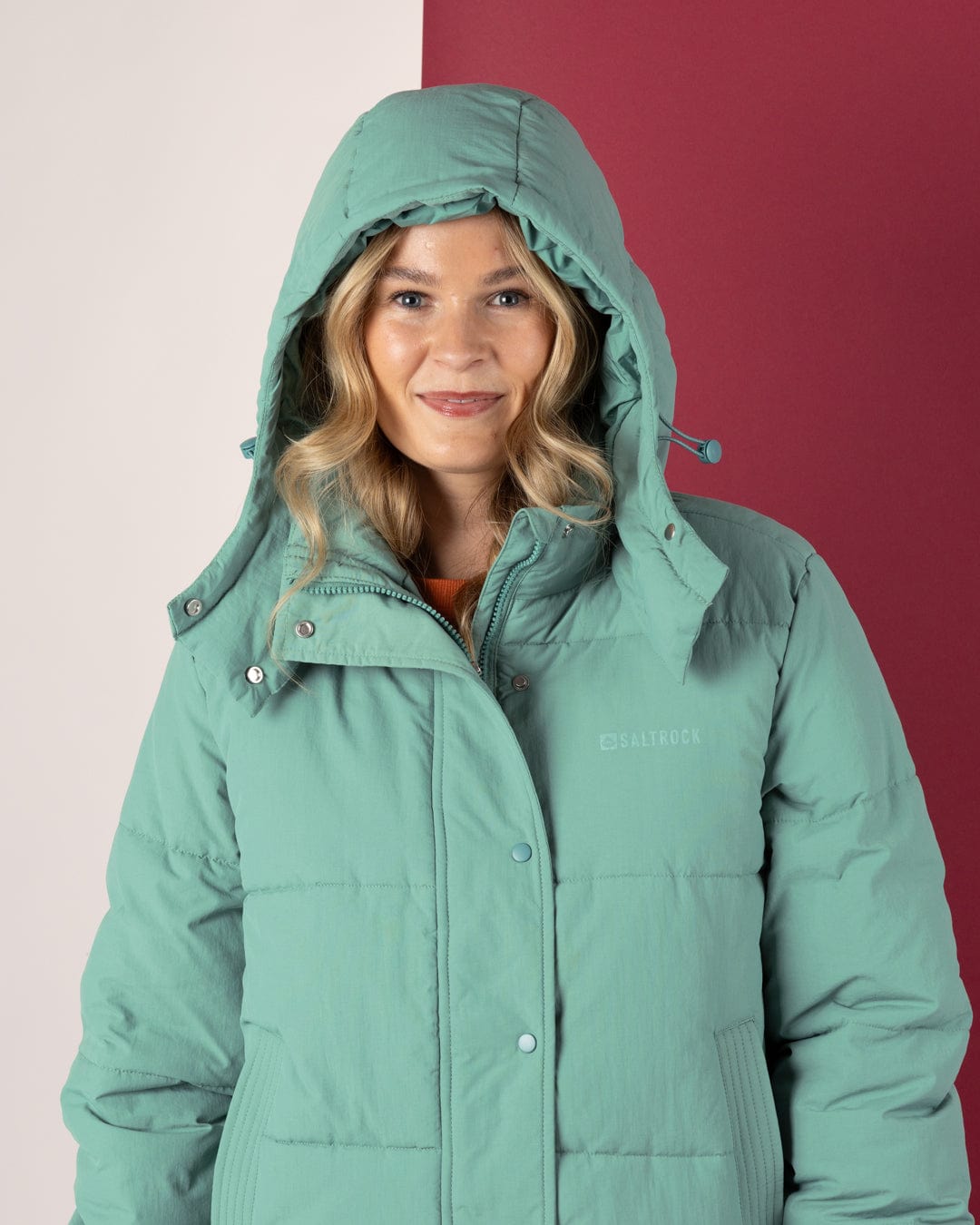 Solitude - Womens Water Resistant Padded Jacket - Blue