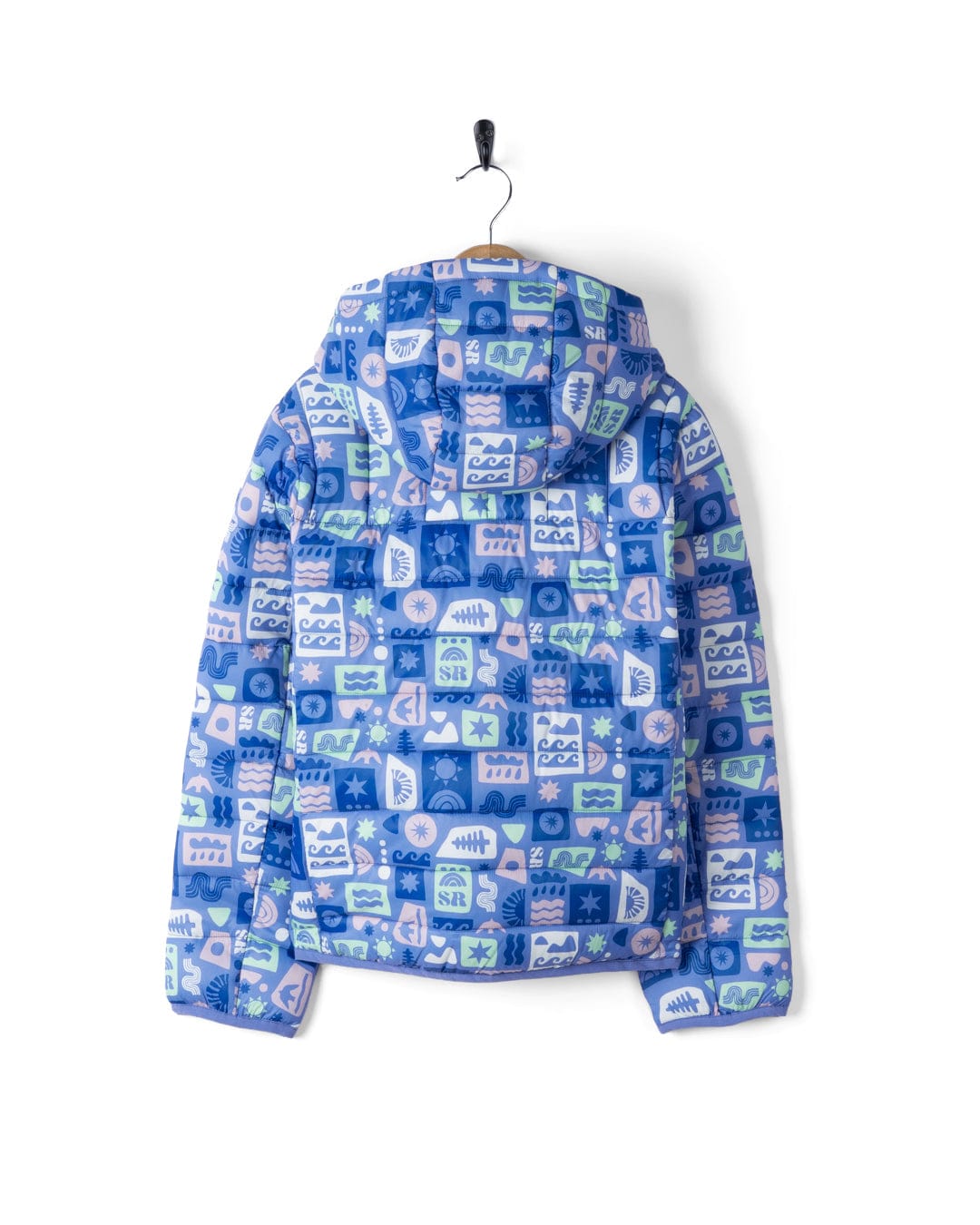 Venture - Kids Water Resistant Padded Jacket - Blue